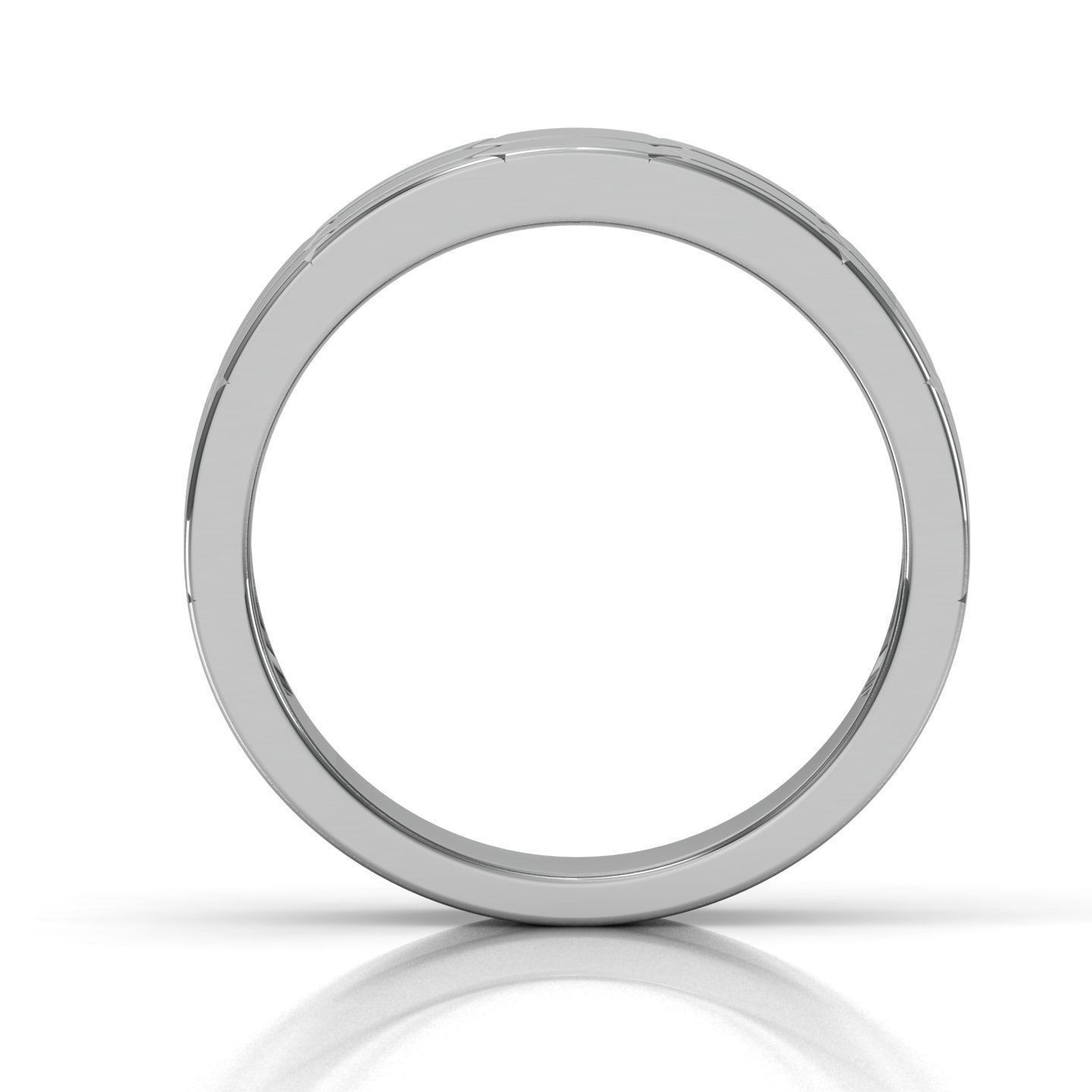 Women band ring 3dm stl render detail 3D print model_4