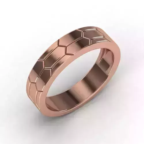 Women band ring 3dm stl render detail 3D print model