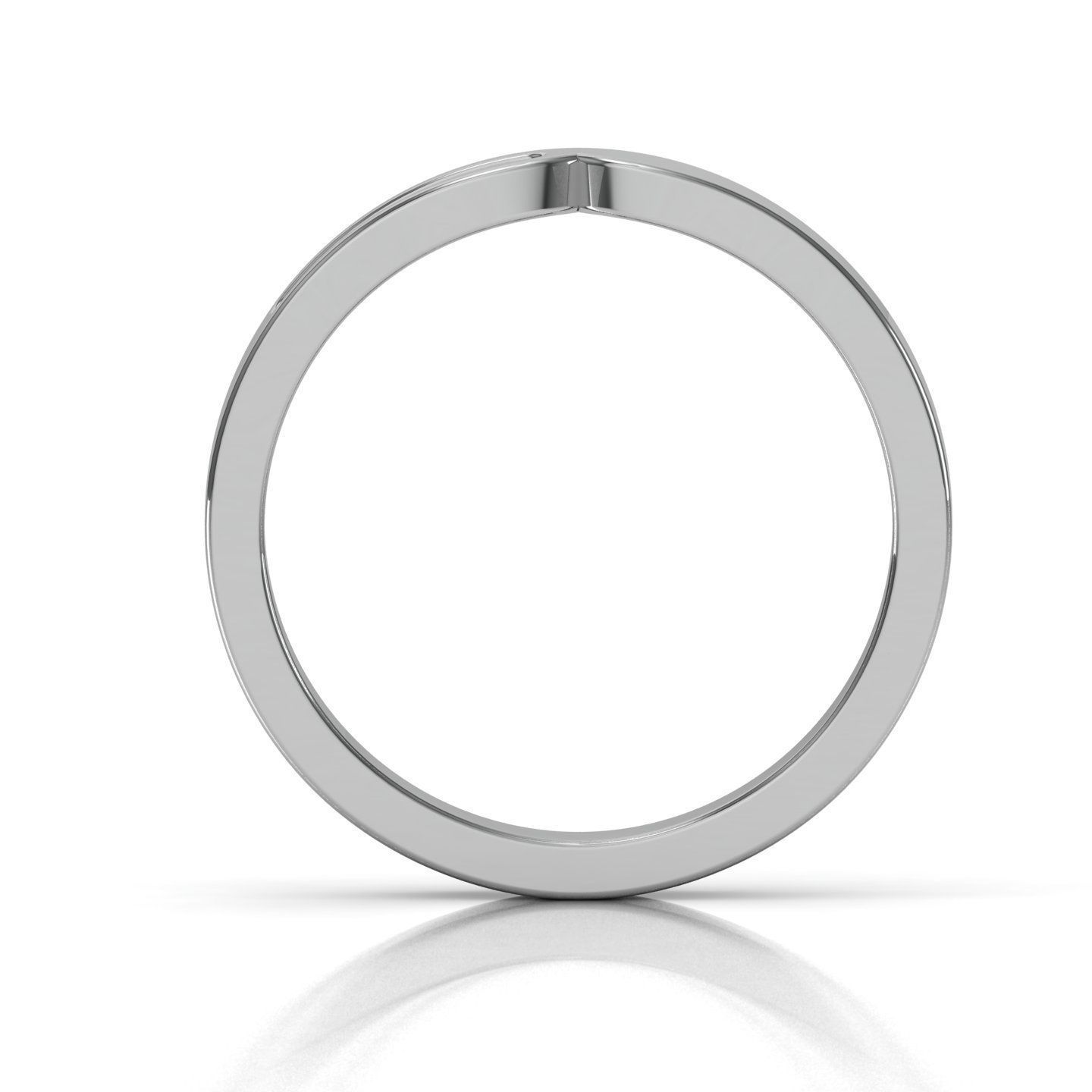 Women band ring 3dm stl render detail 3D print model_4