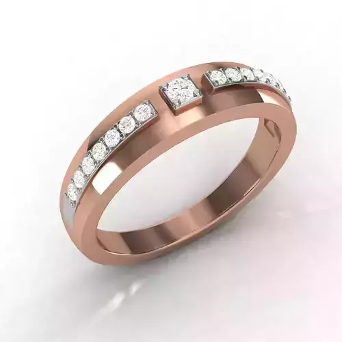 Women band ring 3dm stl render detail 3D print model