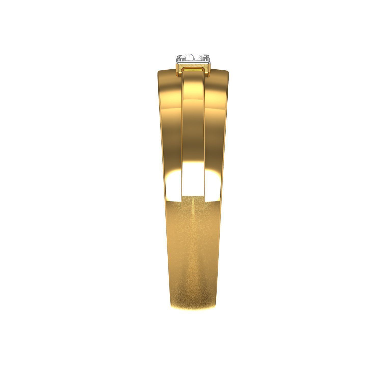 Women band ring 3dm stl render detail 3D print model_8