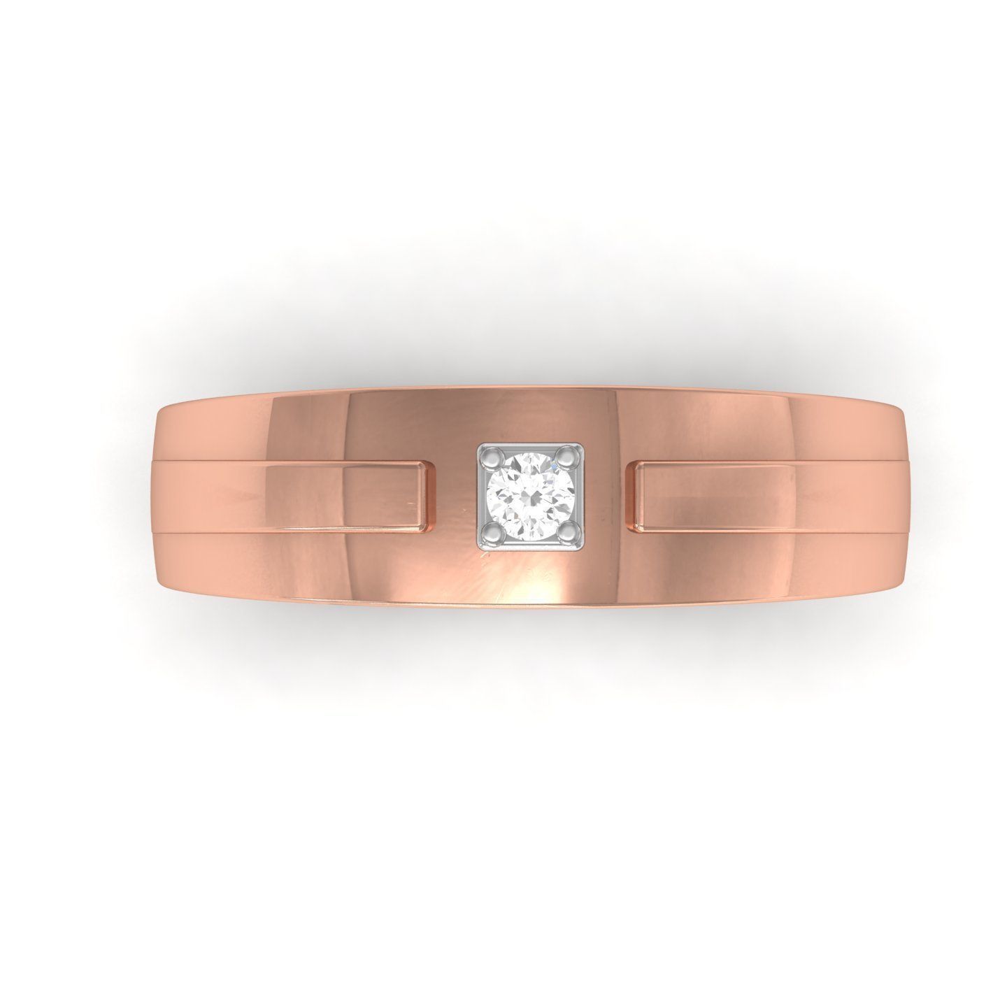 Women band ring 3dm stl render detail 3D print model_9