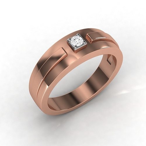 Women band ring 3dm stl render detail 3D print model