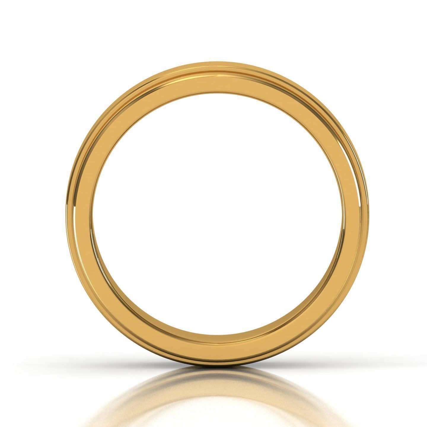 Women band ring 3dm stl render detail 3D print model_5