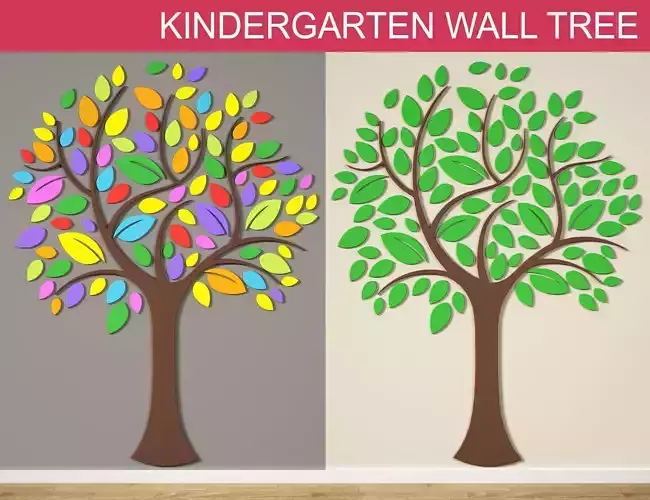 Kindergarten Wall Tree