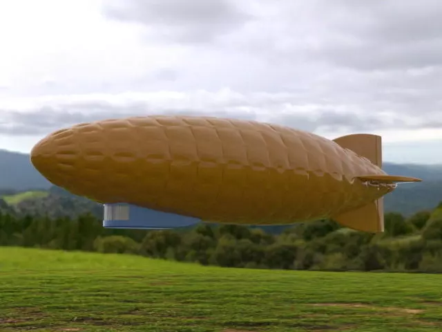 Zeppelin - airship 3D print model_0