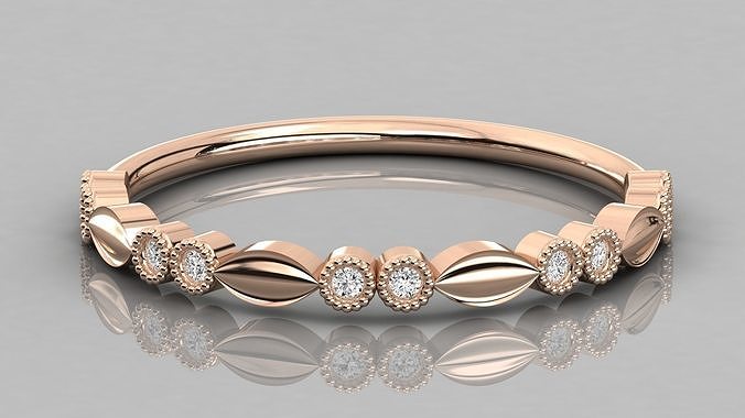 Women ring 3dm stl render detail 3D print model