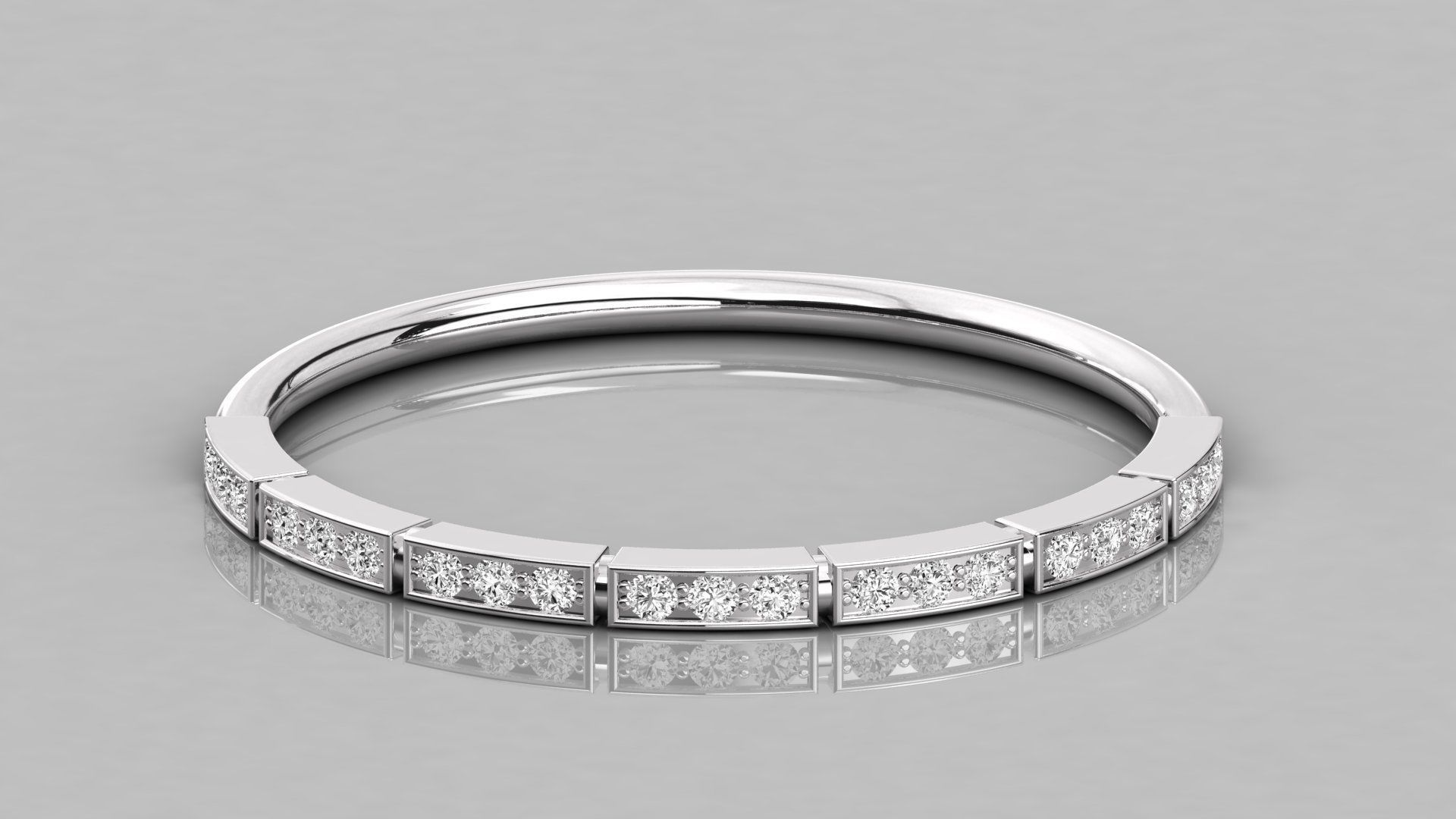 Women ring 3dm stl render detail 3D print model_7