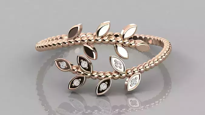 Women ring 3dm stl render detail 3D print model