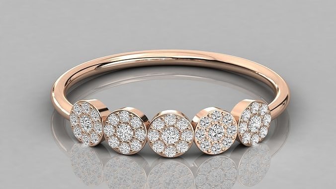 Women ring 3dm stl render detail 3D print model