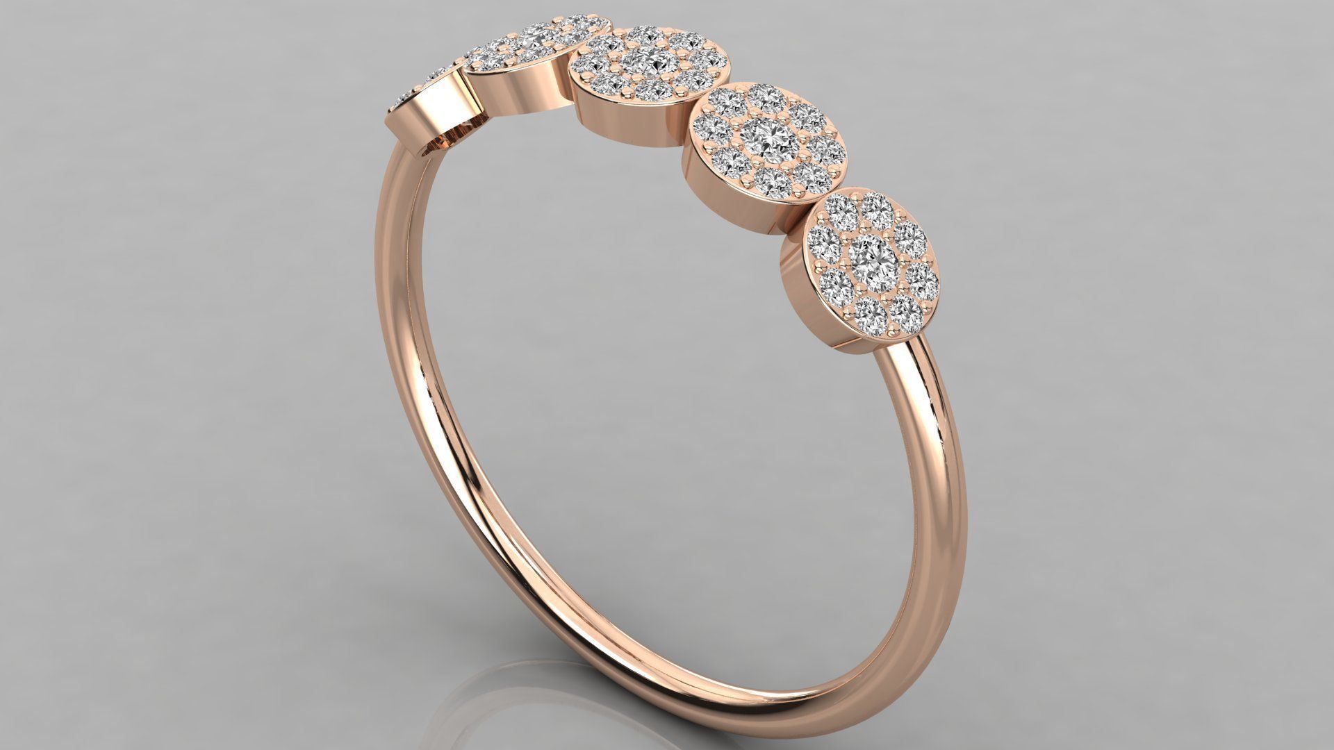 Women ring 3dm stl render detail 3D print model_1