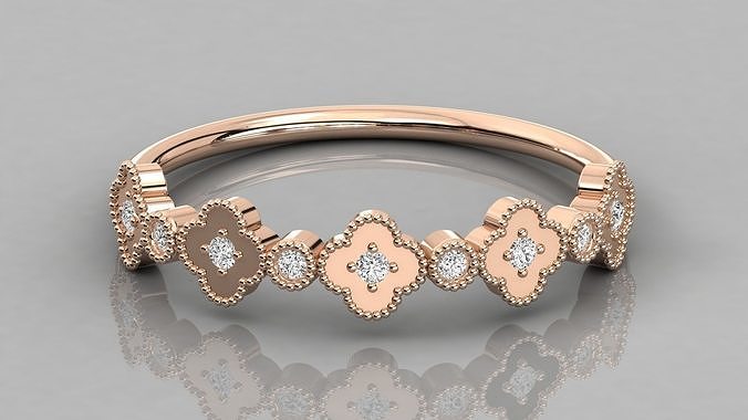 Women ring 3dm stl render detail 3D print model