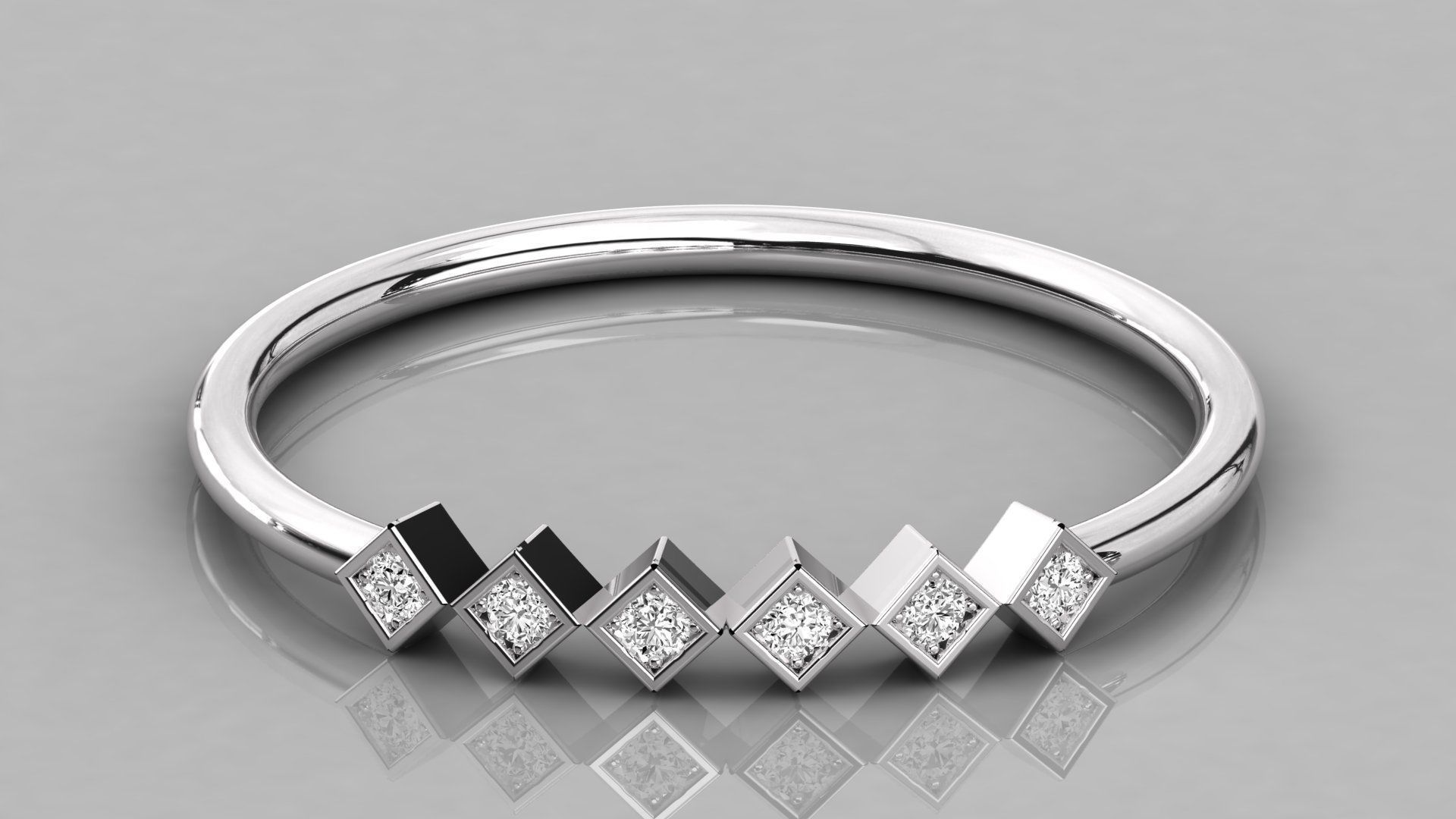 Women ring 3dm stl render detail 3D print model_7