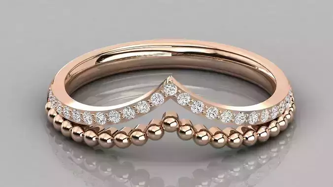 Women ring 3dm stl render detail 3D print model