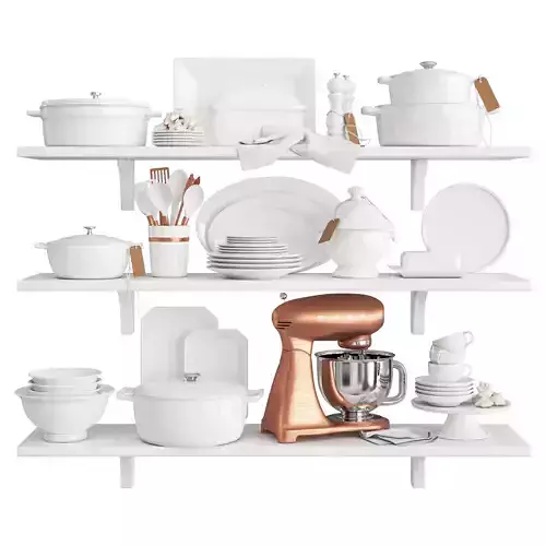 White Kitchen Set