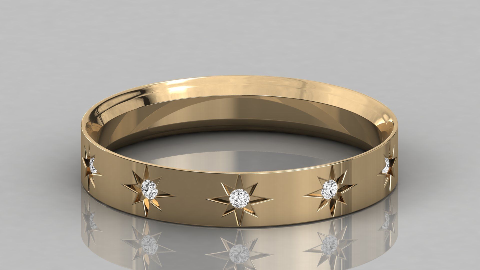 Women ring 3dm stl render detail 3D print model_8