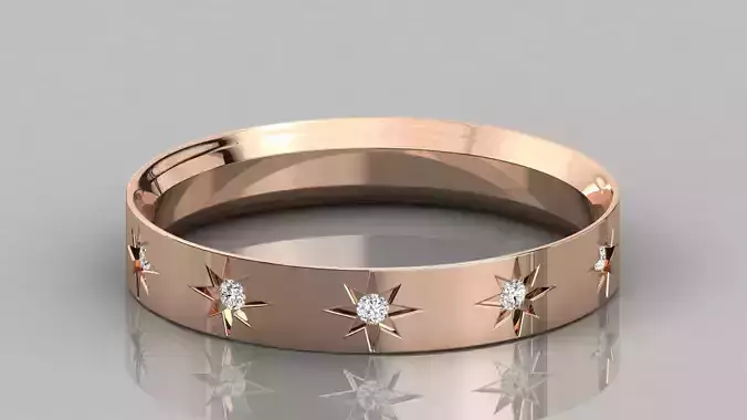 Women ring 3dm stl render detail 3D print model