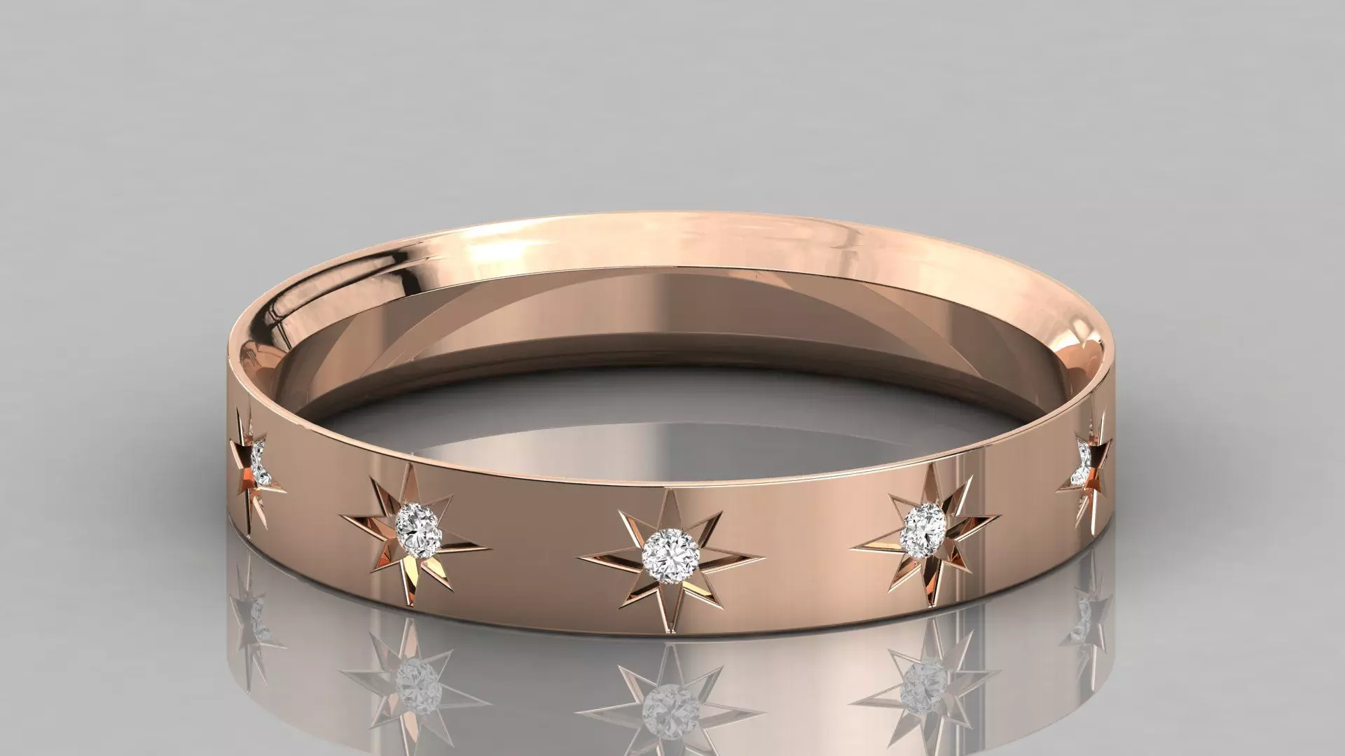 Women ring 3dm stl render detail 3D print model_0