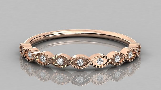 Women ring 3dm stl render detail 3D print model
