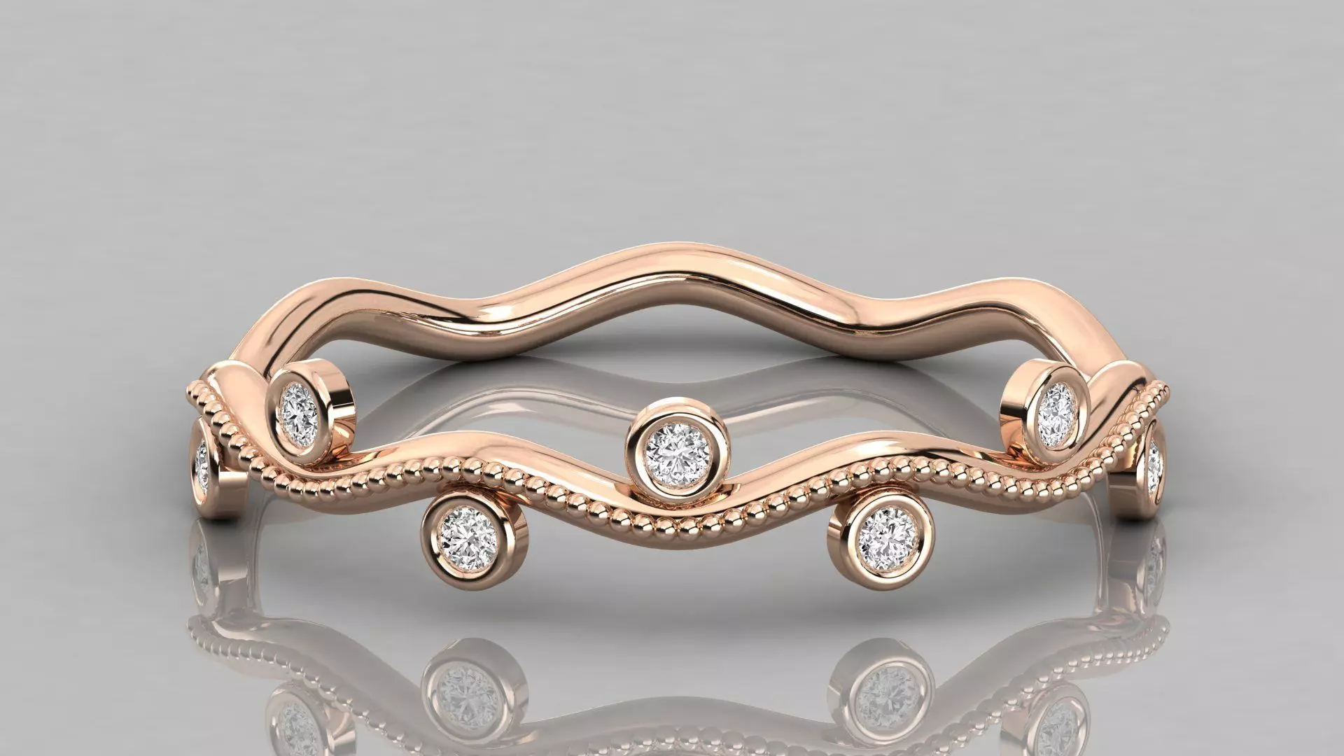 Women ring 3dm stl render detail 3D print model