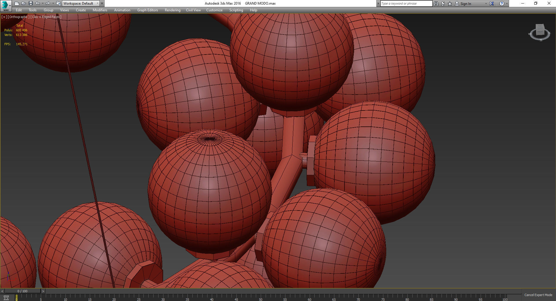 GRAND MODO Low-poly 3D model_5