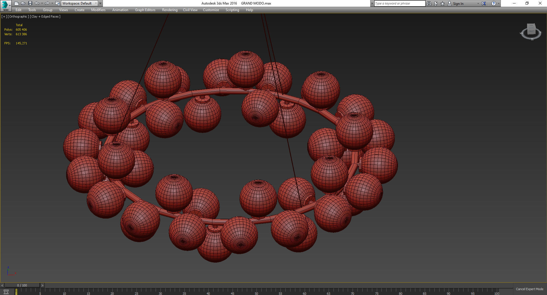 GRAND MODO Low-poly 3D model_4