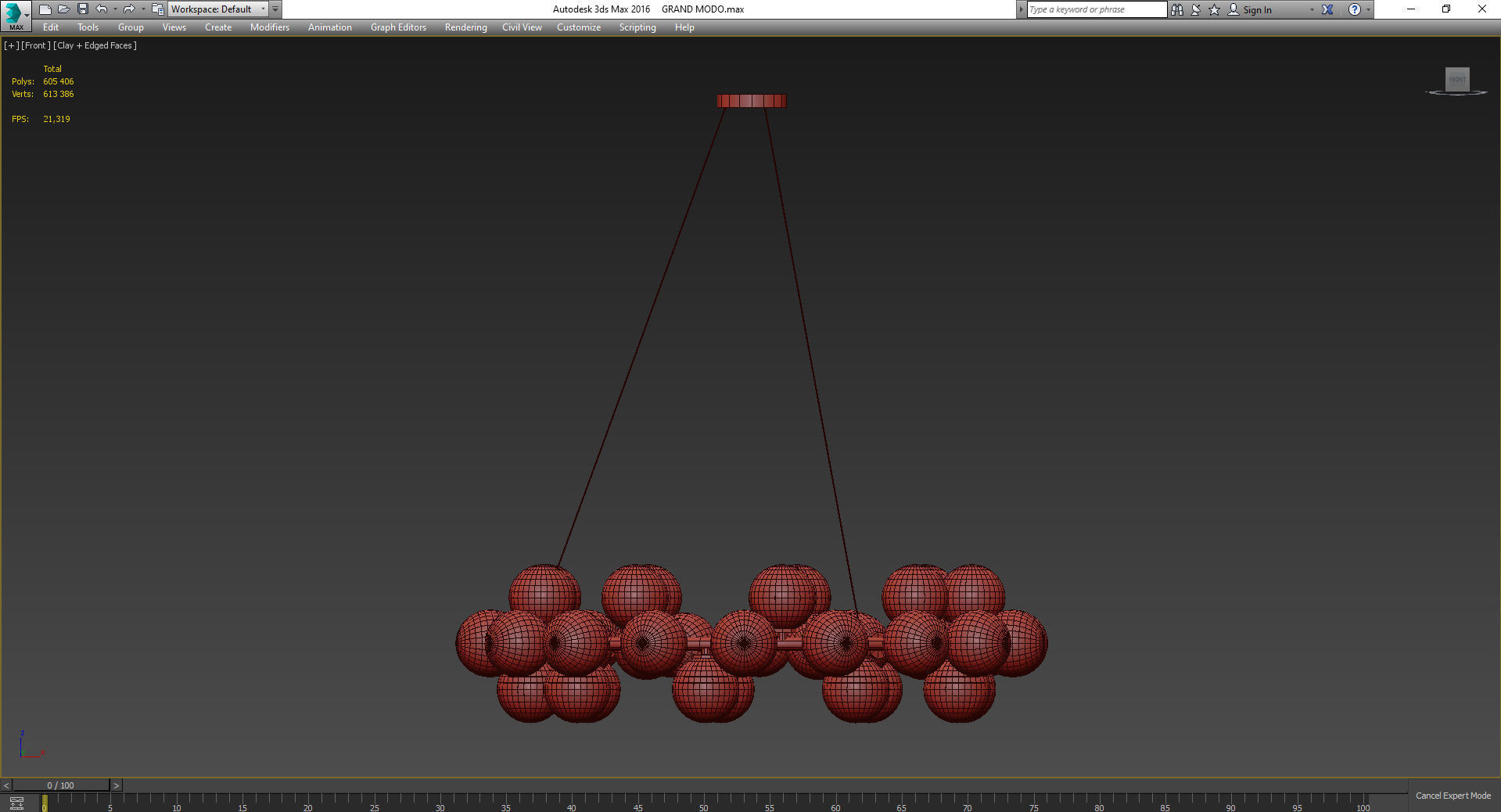 GRAND MODO Low-poly 3D model_2