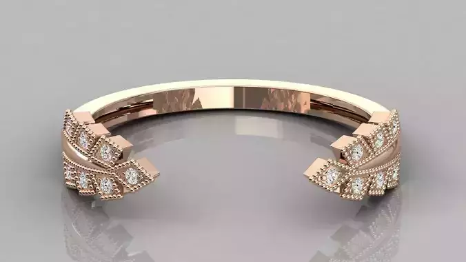 Women ring 3dm stl render detail 3D print model
