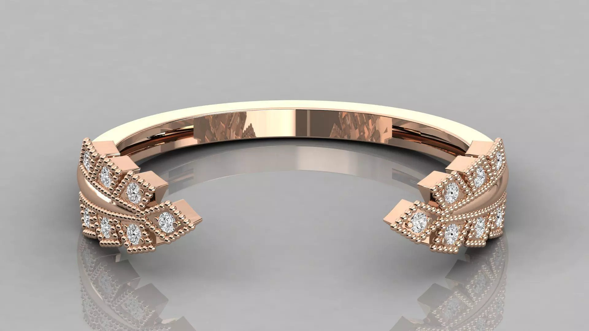 Women ring 3dm stl render detail 3D print model