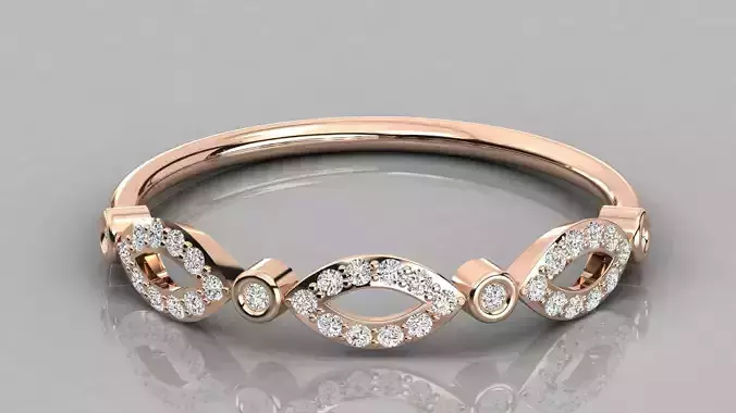 Women ring 3dm stl render detail 3D print model