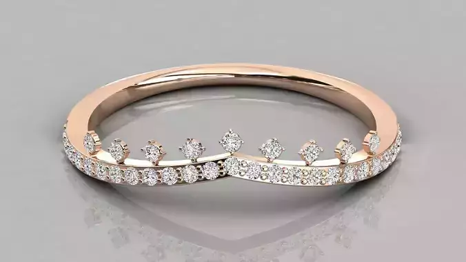 Women ring 3dm stl render detail 3D print model