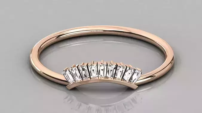 Women ring 3dm stl render detail 3D print model