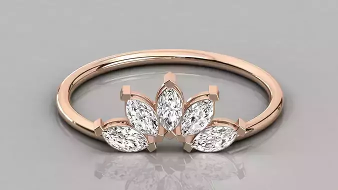 Women ring 3dm stl render detail 3D print model