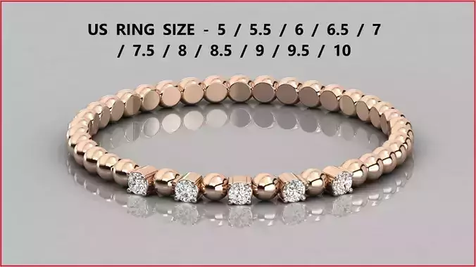 Women ring 10 size 3dm 10 size stl render detail 3D print model