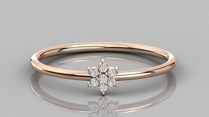 Women ring 3dm stl render detail 3D print model