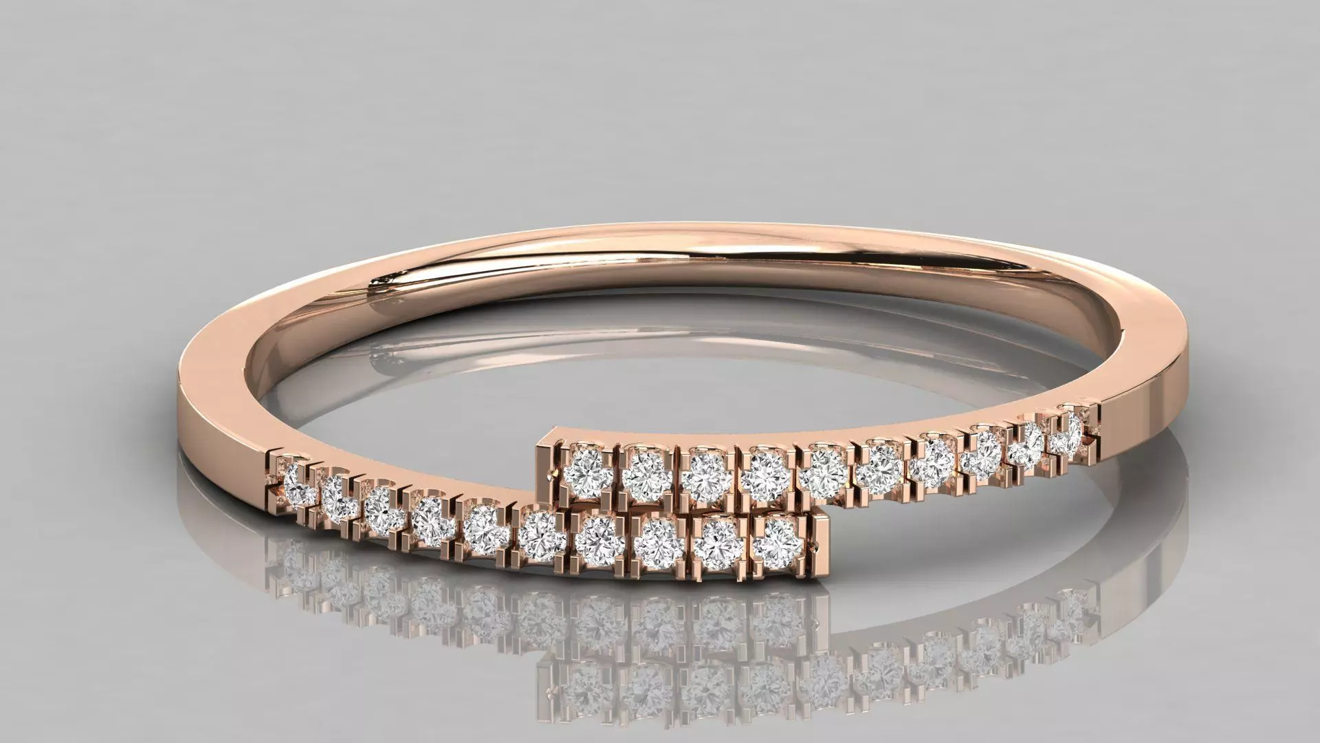 Women ring 3dm stl render detail 3D print model_0
