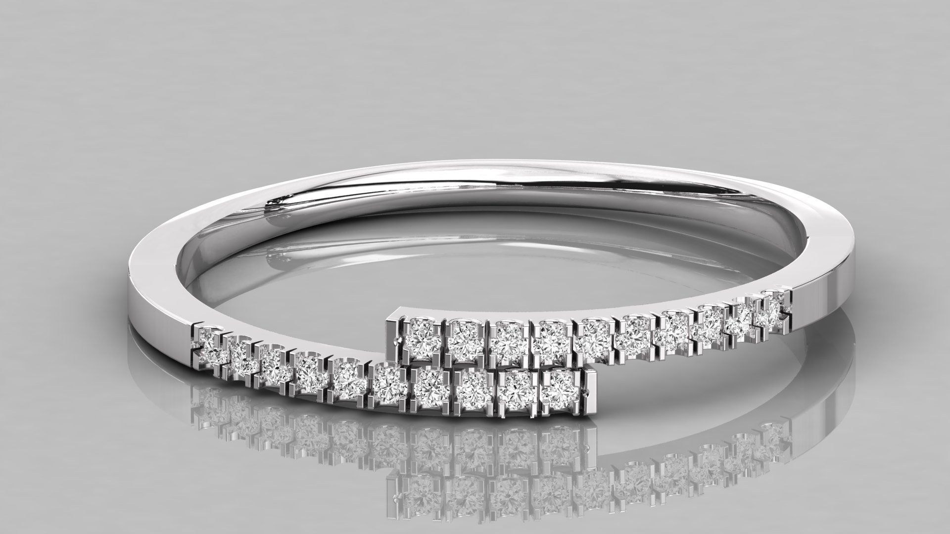 Women ring 3dm stl render detail 3D print model_7