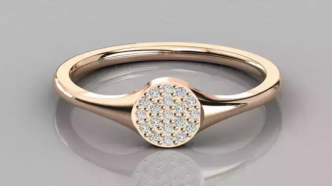Women ring 3dm stl render detail 3D print model