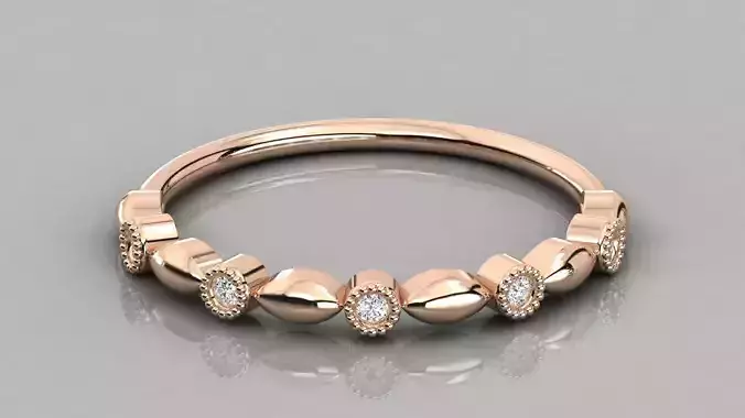 Women ring 3dm stl render detail 3D print model