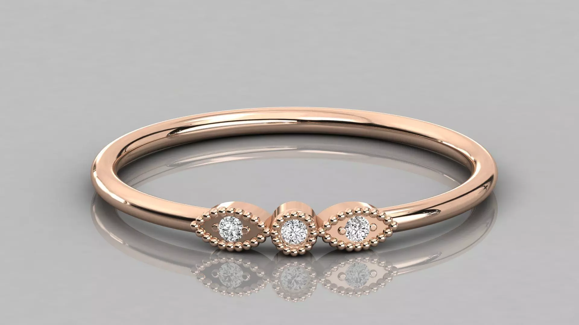 Women ring 3dm stl render detail 3D print model