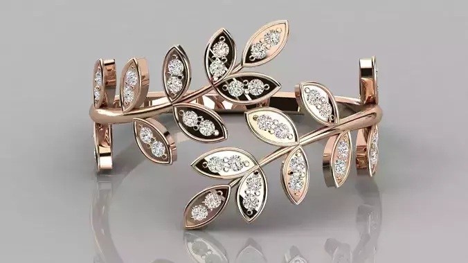 Women ring 3dm stl render detail 3D print model