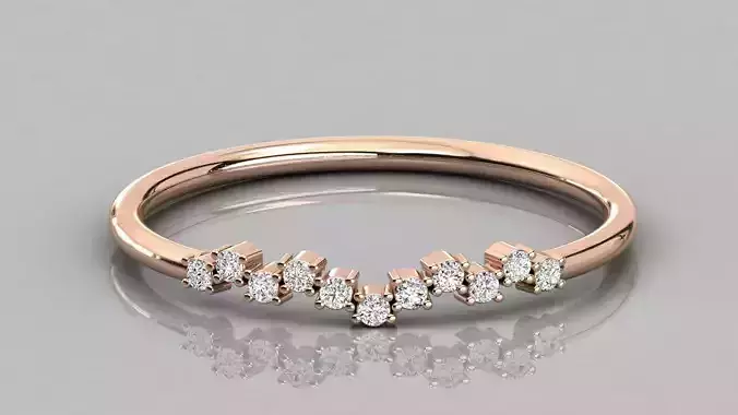 Women ring 3dm stl render detail 3D print model