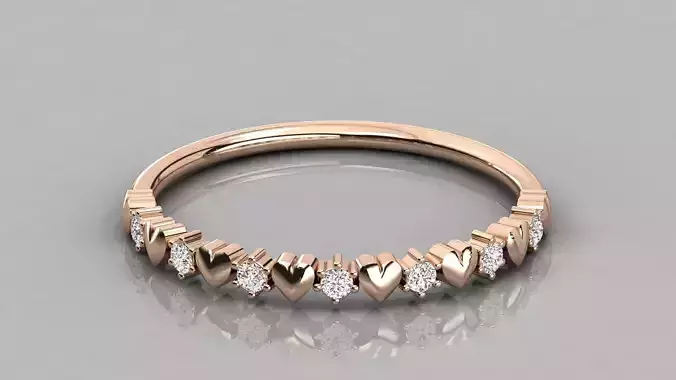 Women ring 3dm stl render detail 3D print model