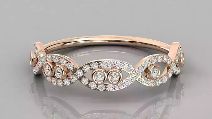 Women ring 3dm stl render detail 3D print model