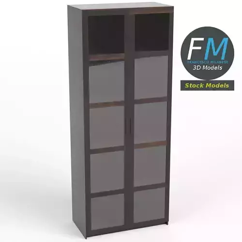 Window cabinet bookcase