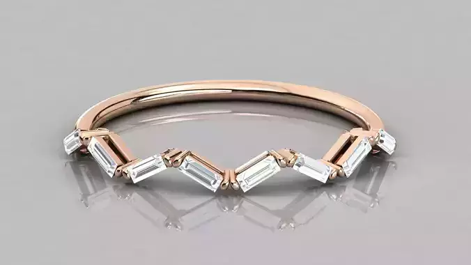 Women ring 3dm stl render detail 3D print model