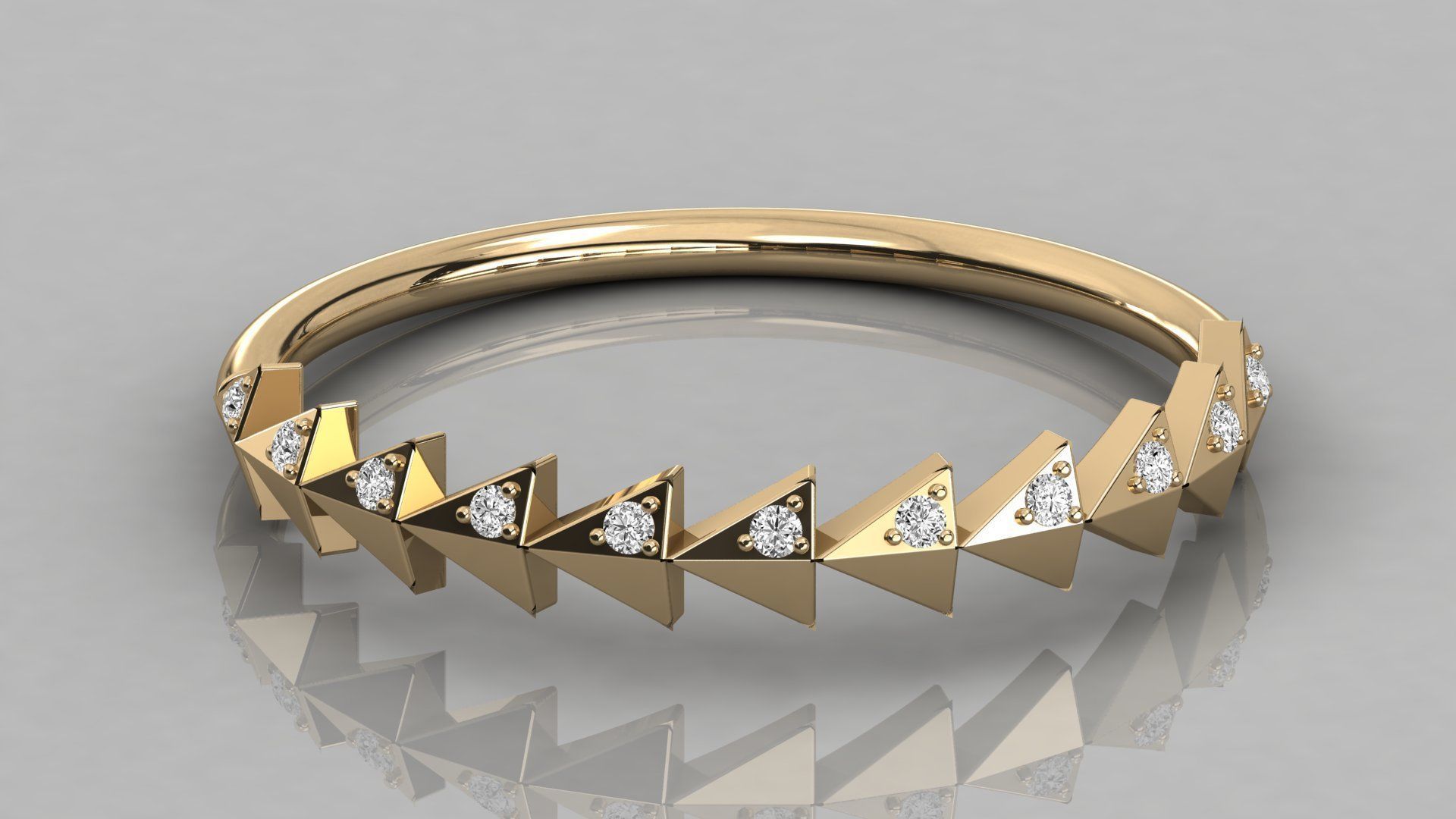 Women ring 3dm stl render detail 3D print model_8