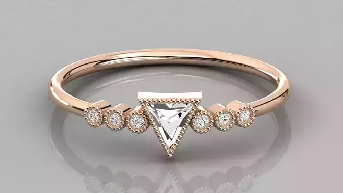 Women ring 3dm stl render detail 3D print model