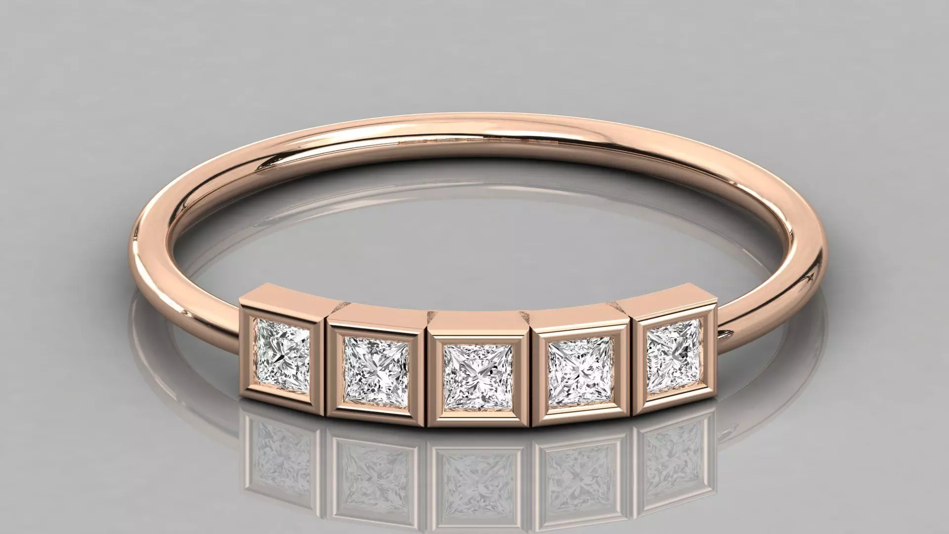 Women ring 3dm stl render detail 3D print model_0