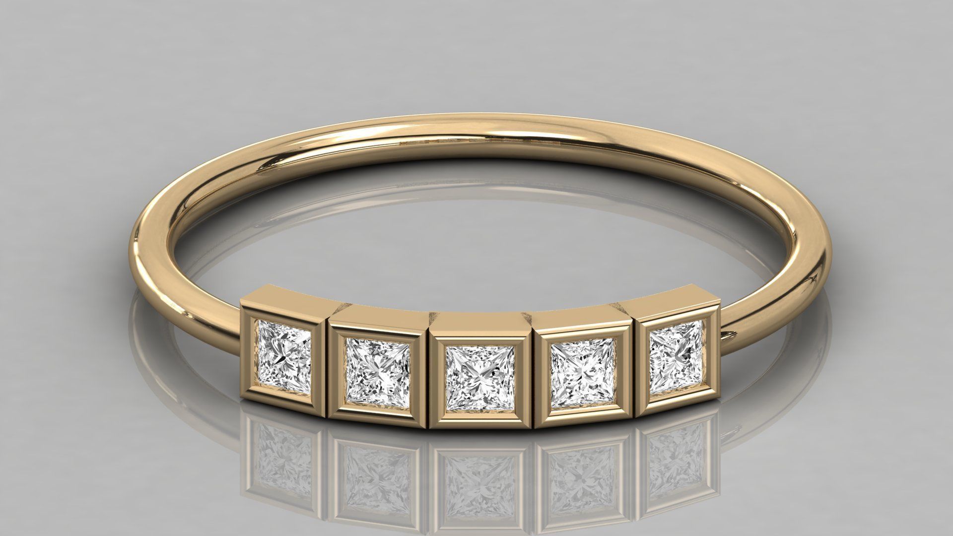 Women ring 3dm stl render detail 3D print model_8